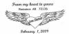 Valentine Postmark 